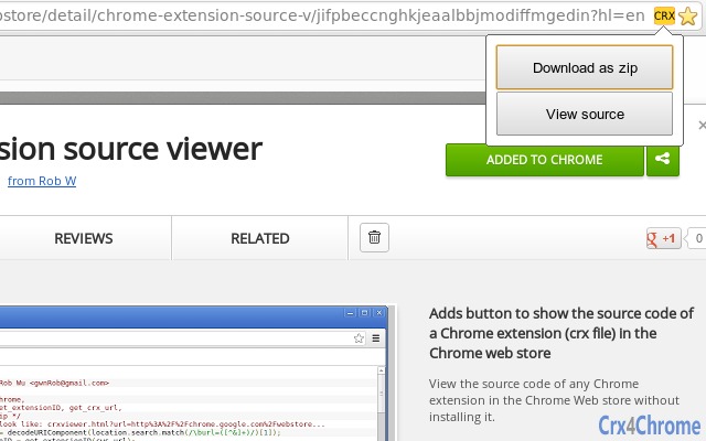 add crx extensions chrome